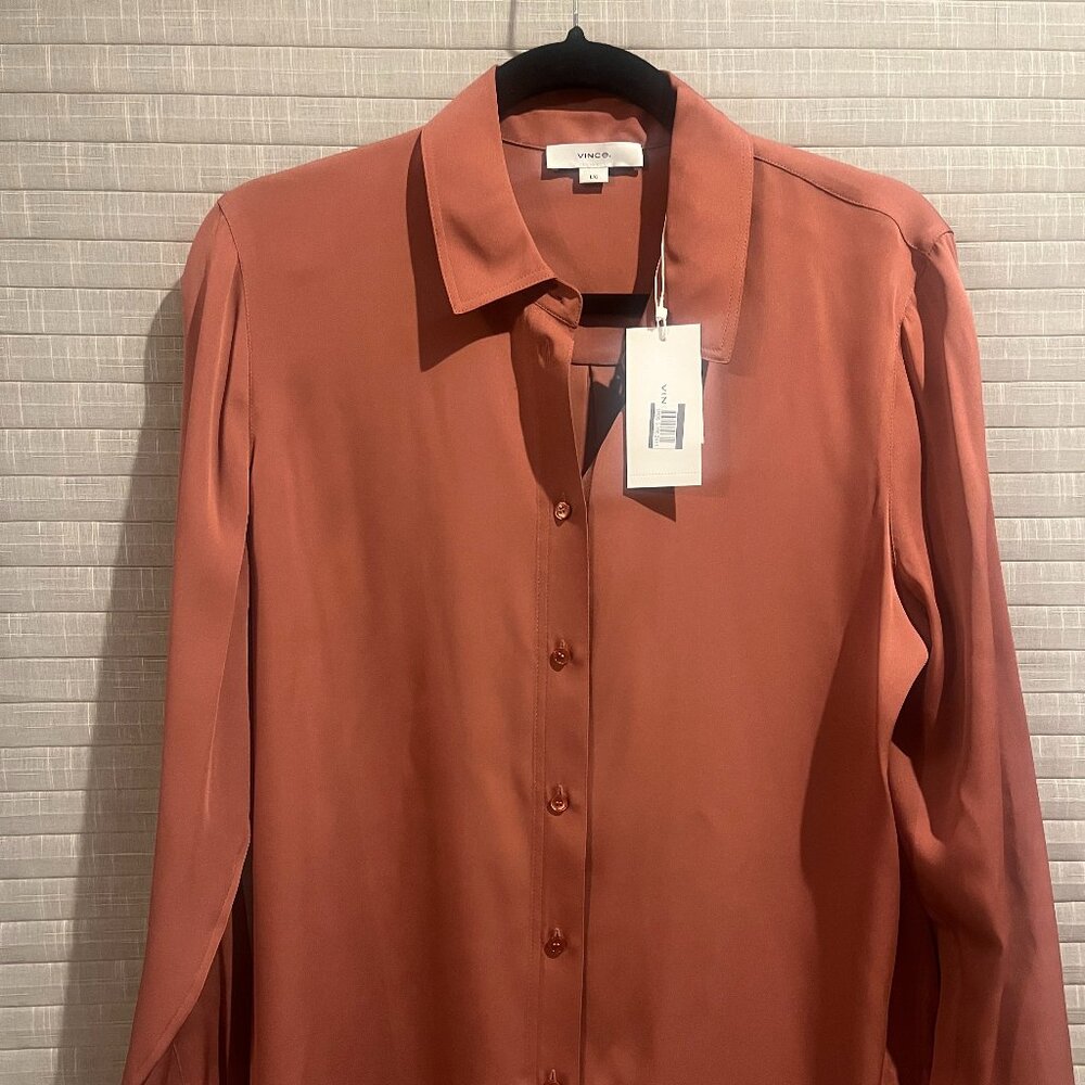 Vince silk shirt